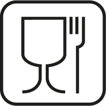 Glas-gaffel-symbol