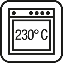 Ovn 230° C