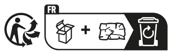Triman logo: Gaveæske ±vindue + silkepapir