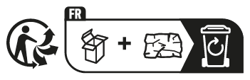 Triman-logo: Gaveeske ± vindu + silkepapir