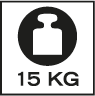 Max 15 kg